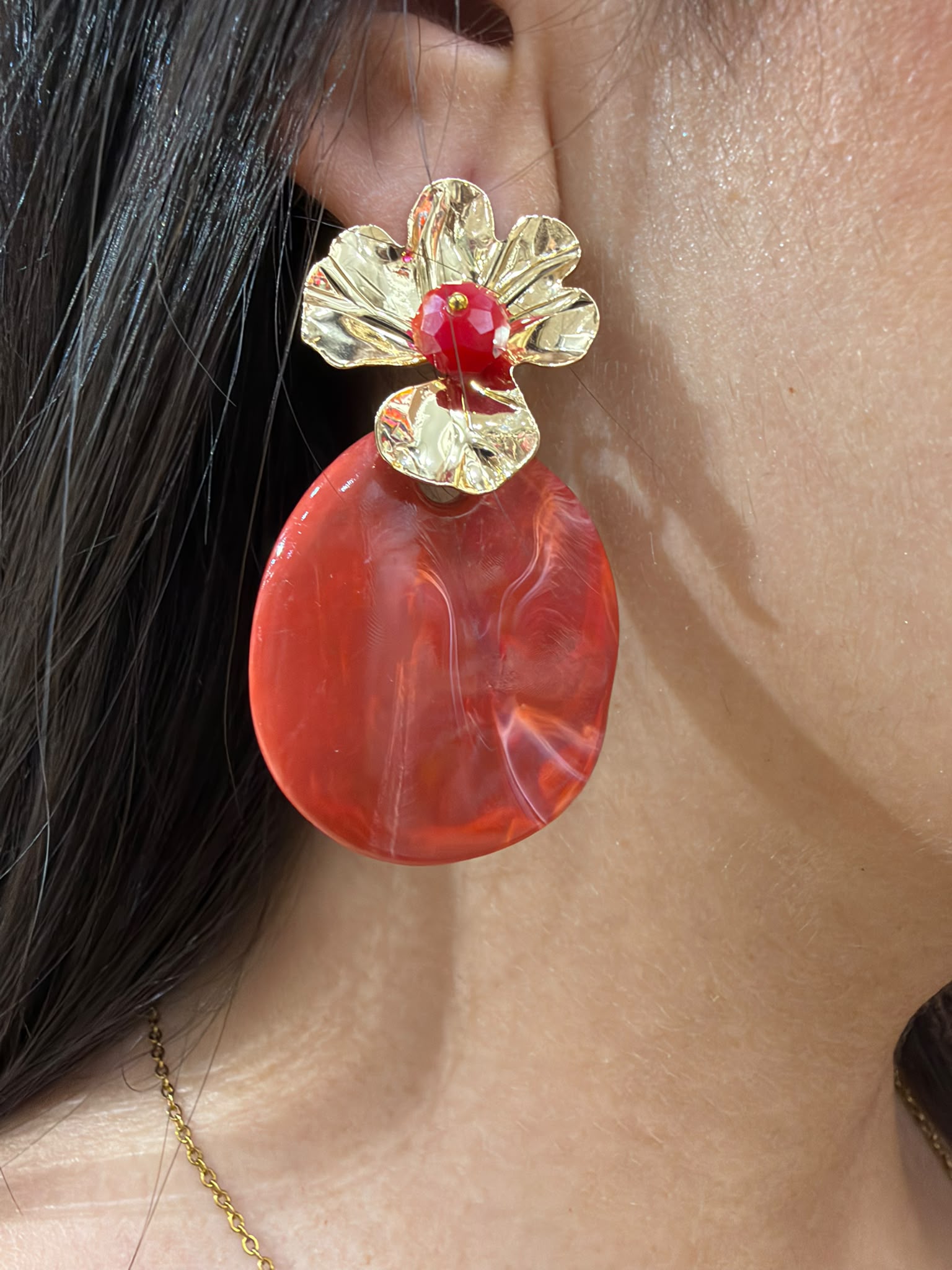 Pendientes Camelia