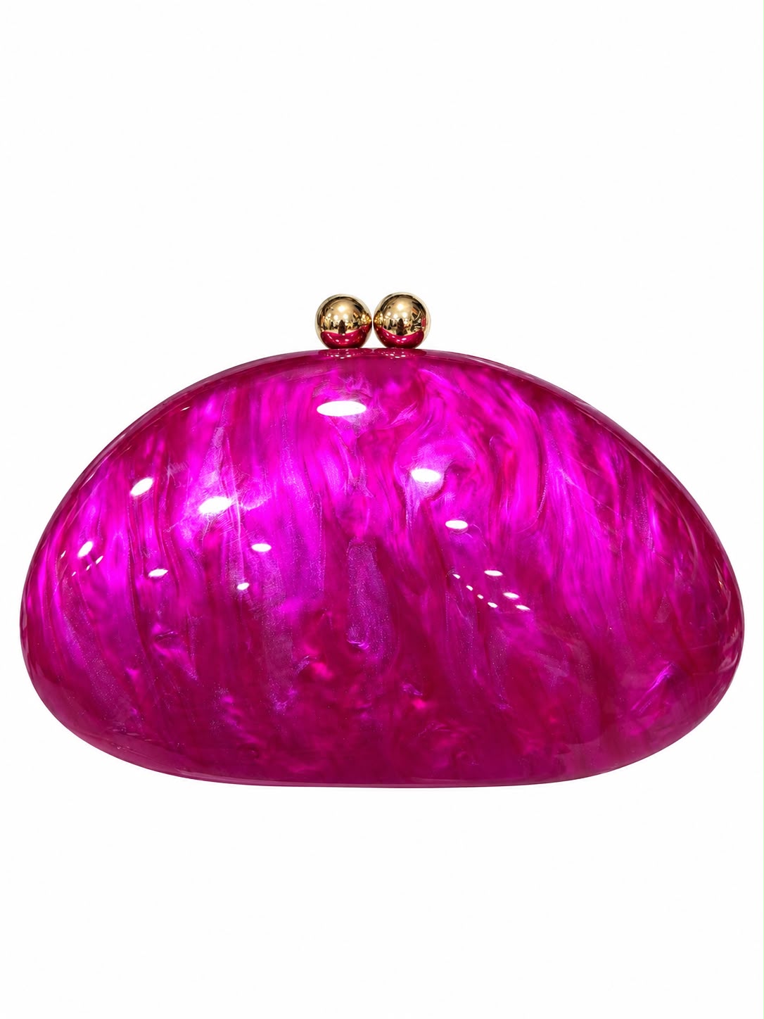 Cartera Clutch Fucsia