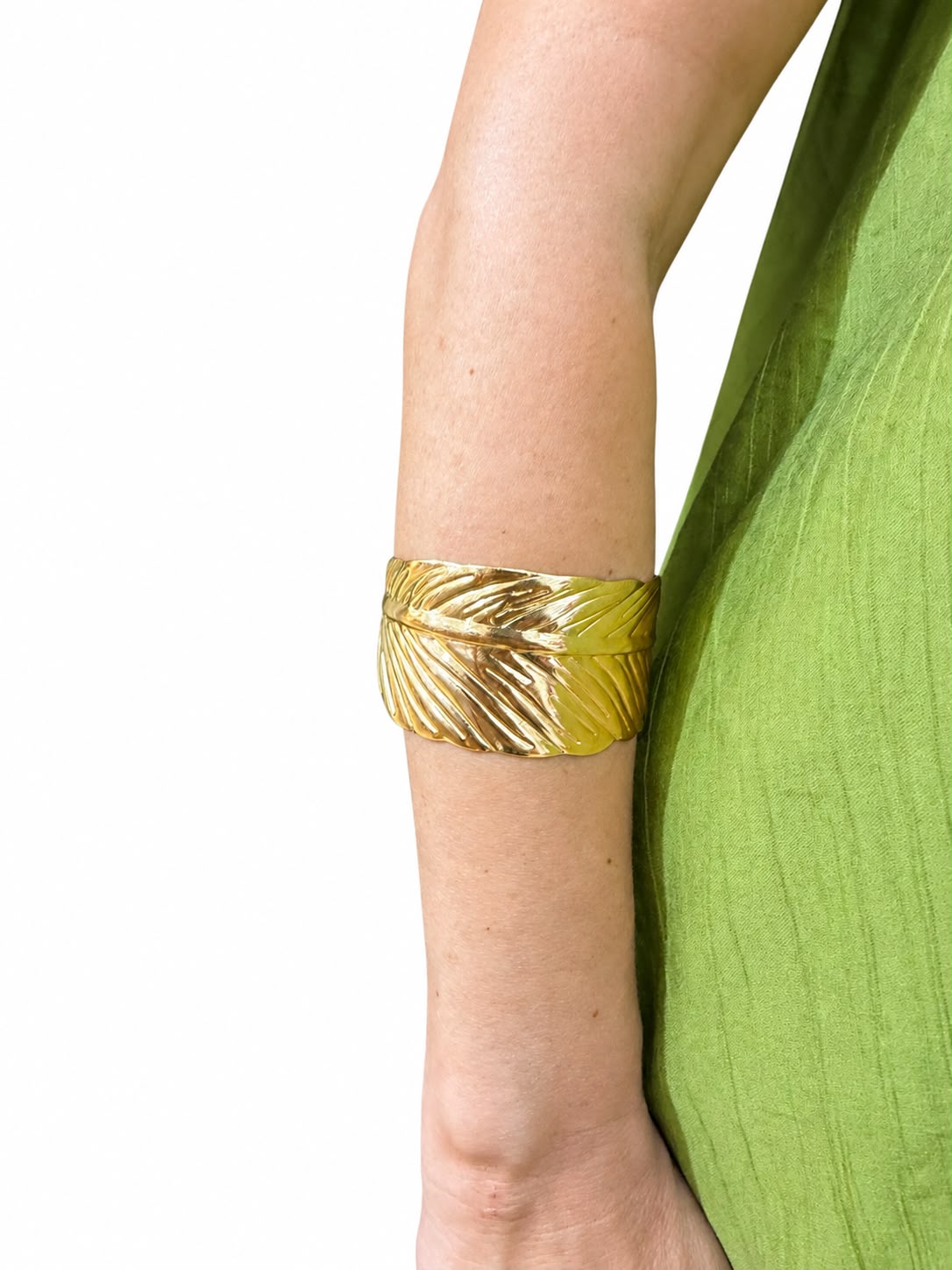 Pulsera Hoja Dorada